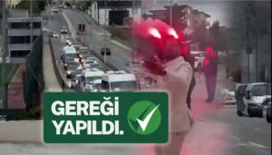 yolu kapatan dugun konvoyu cezasi kalmadi iste yeni kanunda cezasi HlK48IYV.jpg